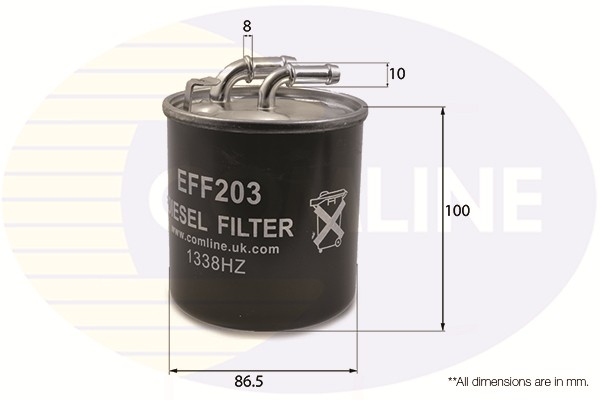 COMLINE EFF203 Fuel Filter for MERCEDES-BENZ