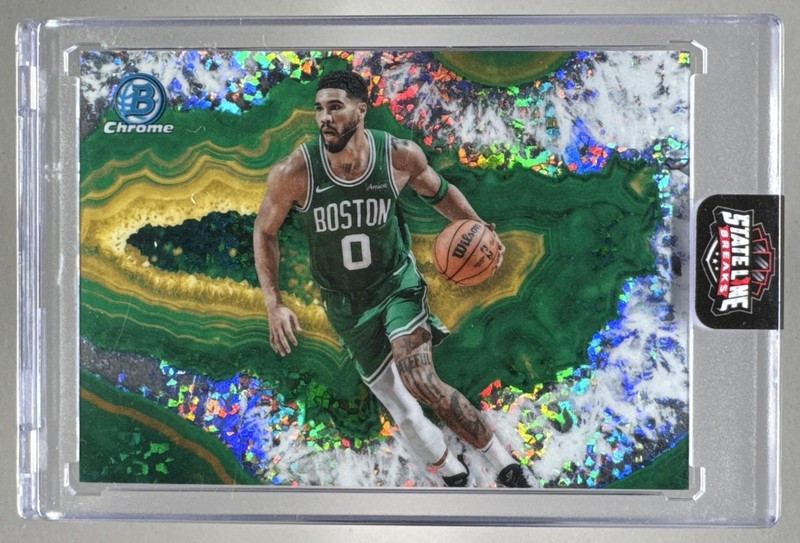Jayson Tatum 2025 Bowman Chrome #CNB-6 Crystalized SSP