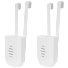 2 Pcs Toilet Cleaning Tablet Holder Hanging Cleaner Carrier Anti-Damage Tank