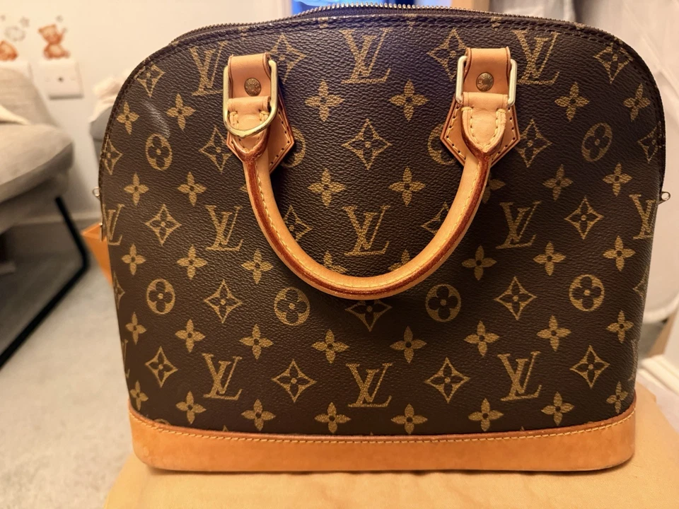 Louis Vuitton Alma Shoulder Bag PM Brown Canvas/Leather, photo 1 of 5