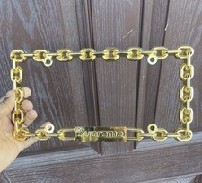 Supreme Chain License Plate Frame Silver for sale online | eBay