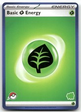 Basic Grass Energy Blue Border Pokemon Unconfirmed My First Battle NM