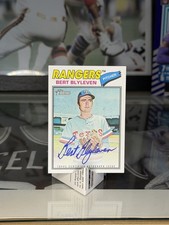 Topps 2025 Heritage Real One Autographs Bert Blyleven Auto ROA-BB Rangers