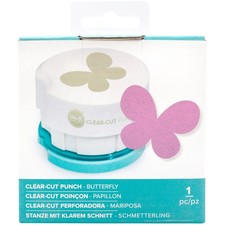 We R 2" Clear-Cut Punch-Butterfly