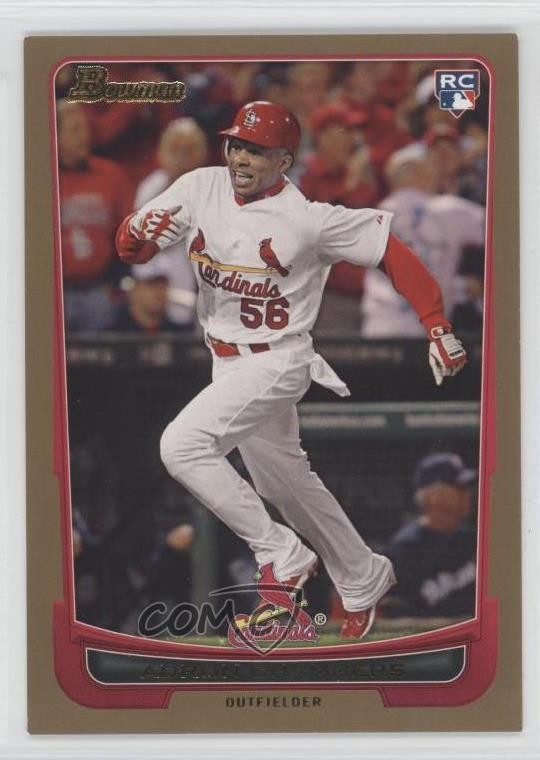 2012 Bowman Gold Border Adron Chambers #207 Rookie RC h3a