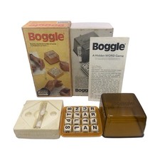 Vintage Parker Boggle Hidden Word Game 1978 Palitoy Complete Set