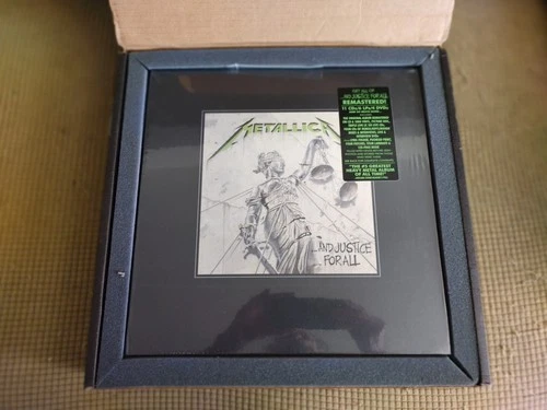 Metallica And Justice For All Deluxe Box Set Sealed New Numbered W/Limited Patch