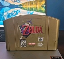 The Legend of Zelda: Ocarina of Time Nintendo 64 N64 Gold Collector's Edition
