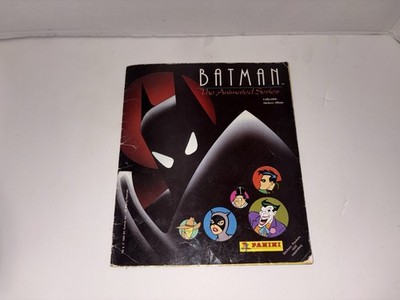 Batman The Animated Series Collectible Stickers Album 1993 Panini No Stickers