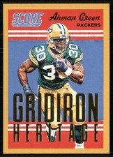 2015 Score - Gridiron Heritage Ahman Green #11 Gold