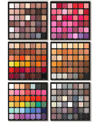 BEAUTY BAY Lidschatten Palette - Nude Neutral Bunt Warm Cool Matt Schimmer