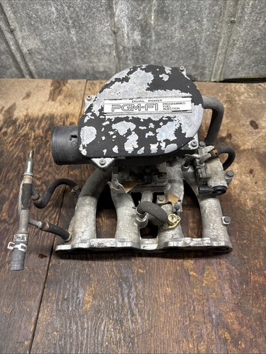 88-91 Honda Civic Crx DX/LX/STD Dual Point Intake Manifold D15b2 OEM - Picture 2 of 10