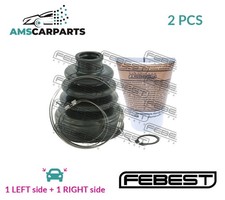 CV JOINT BOOT KIT PAIR INNER 0715-RS413 FEBEST 2PCS NEW OE REPLACEMENT