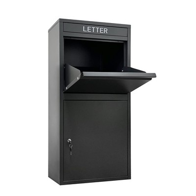 Package Delivery Boxes for Outside, Extra Large Capacity Modern Mailbox, Outd...