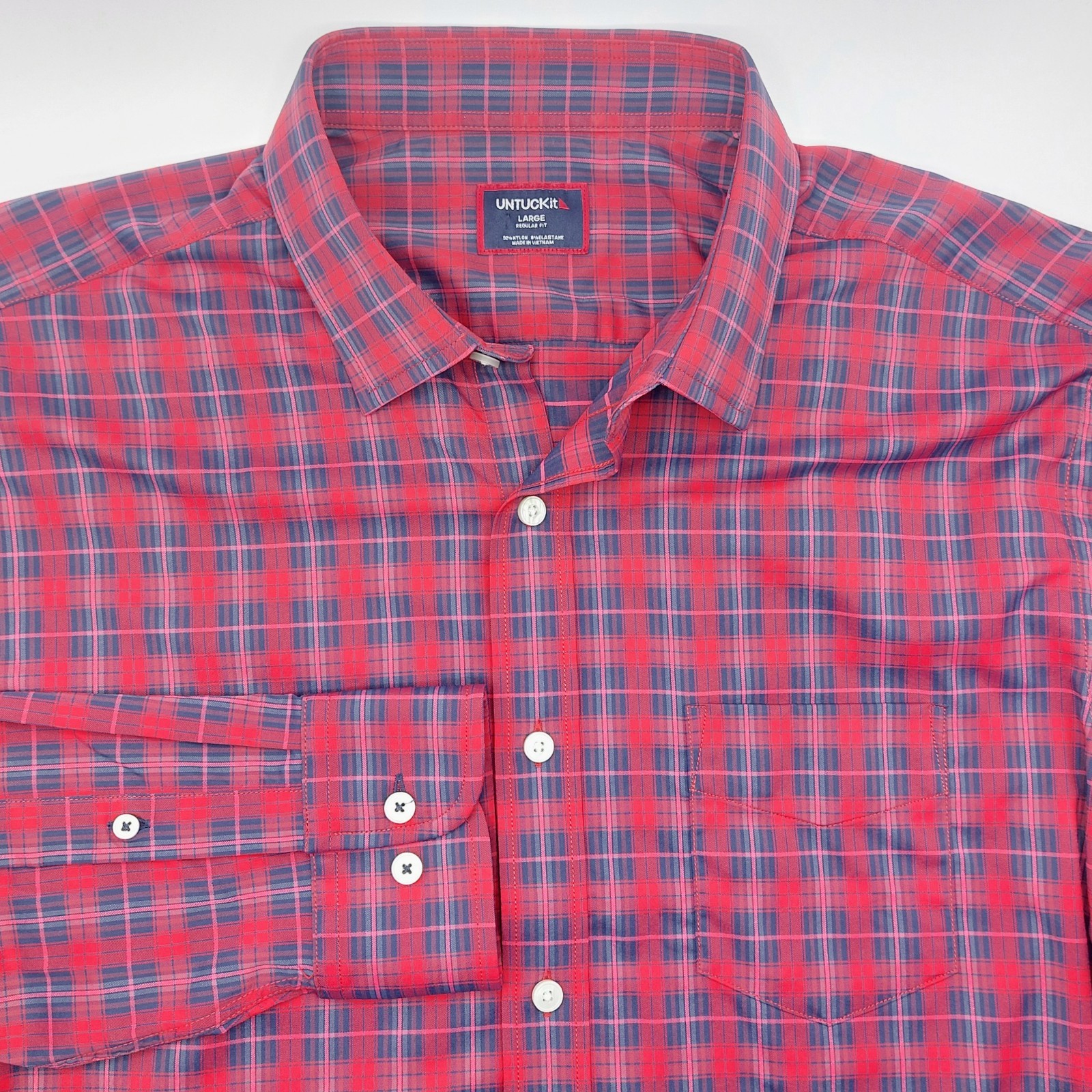 UNTUCKit Stevenson Performance Regular Fit Shirt … - image 1