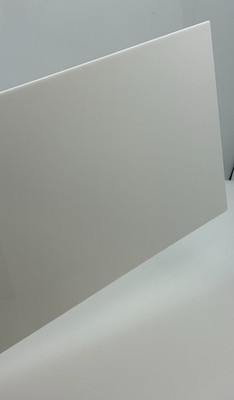 Acrylic Plexiglass Sheet - 1/8'' Thick - White Opaque - 12'' x 12''
