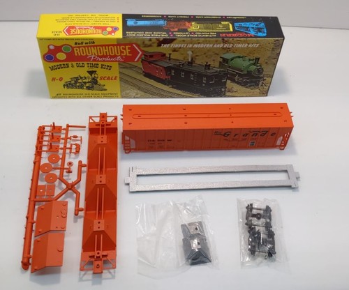 Kit de tolva cubierta Roundhouse 3522 escala HO Rio Grande 50' FMC | Zustand: New