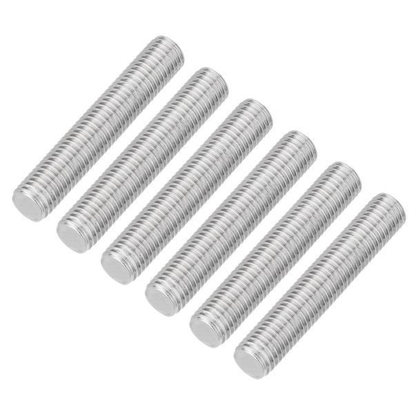 6 StüCk Vollgewindespindel, M12 X 70Mm, Gewindestangen, M12-1.75 Gewindesteigung-image