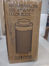 4" 30/14 -F Inline Duct Fan, Air Carbon Filter w/ Power Control