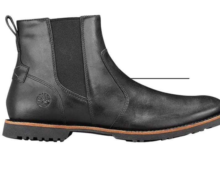 Timberland Kendrick Chelsea Boots Black Leather And Zipper  display picture 1
