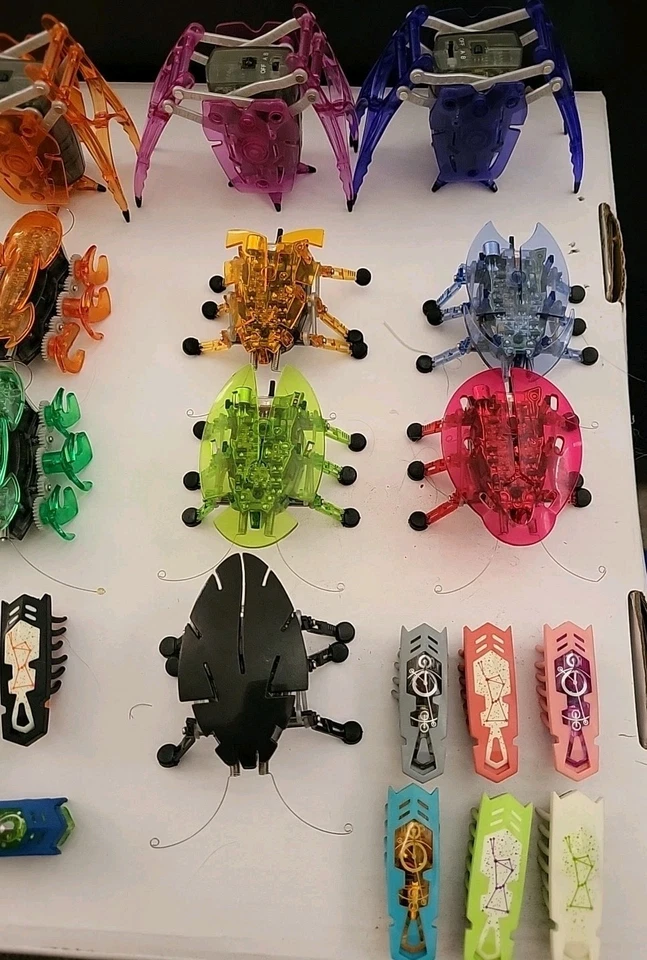 Огромный Лот 27 HexBug Нано Роботы, Огненные Муравьи, Жуки, Дюймовый Червь, Нуждается в Батареях - Изображение 4 из 4
