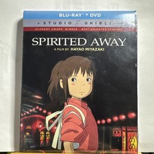 Spirited Away Blu-ray  DVD, 2002 w/ Slipcover