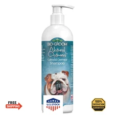 Bio-Groom Oatmeal Dog Shampoo - Allergies & Itching Relief, Cruelty-Free, 32oz