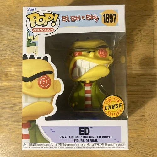 Funko Pop! Animation Ed Ed, Edd n Eddy Ed #1897 Chase Vinyl Figure