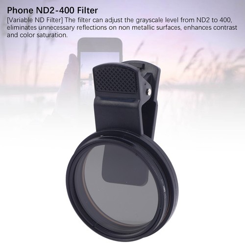 Clip On ND2-400 Filter Phone Lens ND Filter Enhance Contrast For Photography - Picture 11 of 24