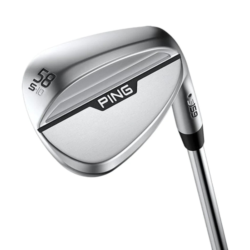 PING S159 CHROME LOB WEDGE 60&deg;-10&deg; (BOUNCE) S GRIND STEEL 