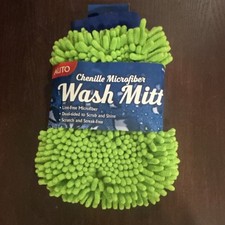 Microfiber Wash Mitt 8x 5.75 Multipurpose Cleaning Reusable Assorted Colors