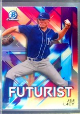 2021 Bowman Asa Lacy #FUT-AL Royals Futurists