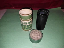 Edison 4M Amberol Cylinder ☆ 356  Forosetta Tarantella ☆ Matching Lid