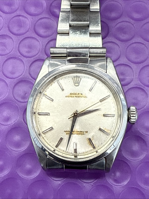 ❤️Rare Vintage ROLEX Oyster Perpetual Bubble Back stainless