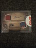 2014 Bowman Inception Dual Patch RC Auto /15 George Springer Byron Buxton DAPBS 
