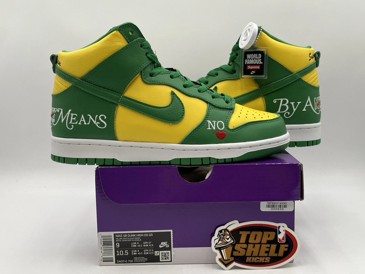 Nike Dunk Supreme High Brazil for Sale | Authenticity Nike Dunk Supreme High Brazil for Sale | Authenticity