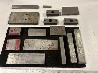 MACHINIST TOOLS LATHE MILL Machinist Lot of Various Blocks a