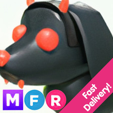 Halloween Evil Dachshund   Mega Neon Fly Ride MFR US Seller Adopt From Me Today