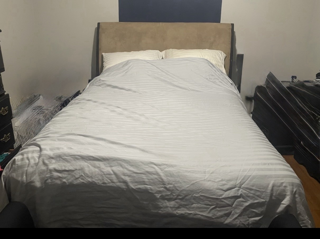 , Mattress, Box Spring + Metal Adj Frame 4 Pc Set Bundle Pick Up