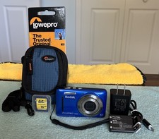 Kodak PIXPRO FZ53 Friendly Zoom 16.0MP Digital Camera - Blue- Bundle - Nr Mint-