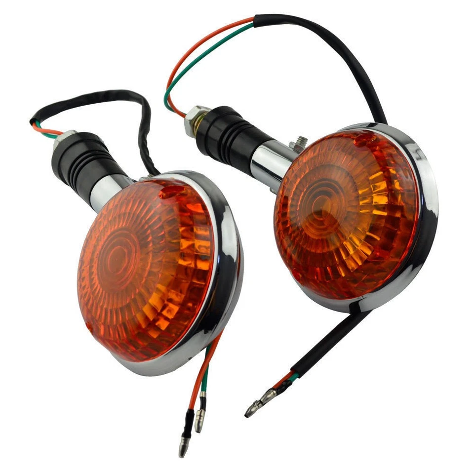 Luz indicadora de señal de giro PARA Yamaha Virago XV250 XV400 XV535 XV920 XV1000 Foto 2 de 4