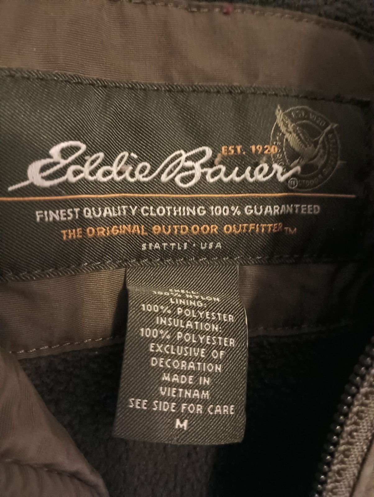 Eddie Bauer Jacket Size Medium - image 3