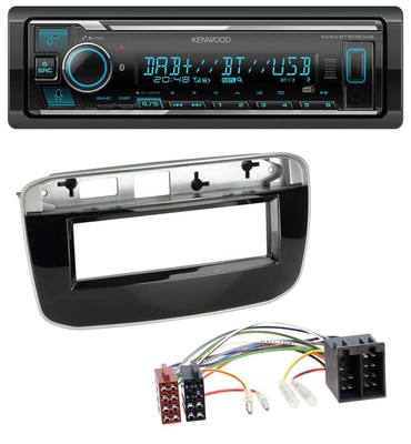 Kenwood Bluetooth MP3 DAB USB Autoradio für Fiat Punto Punto Evo (ab 2011)