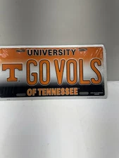Tennessee  Go Vols  License Plate BIG ORANGE VOLS Replica TN Auto Tag