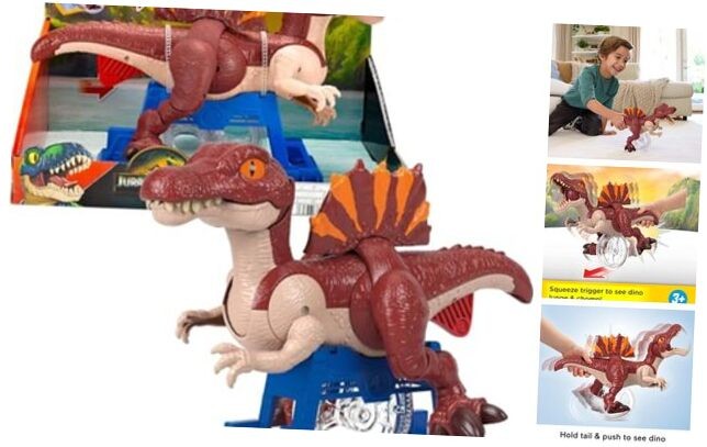 Jurassic World Rebirth Dinosaur Toy - Sprinting Spinosaurus Figure