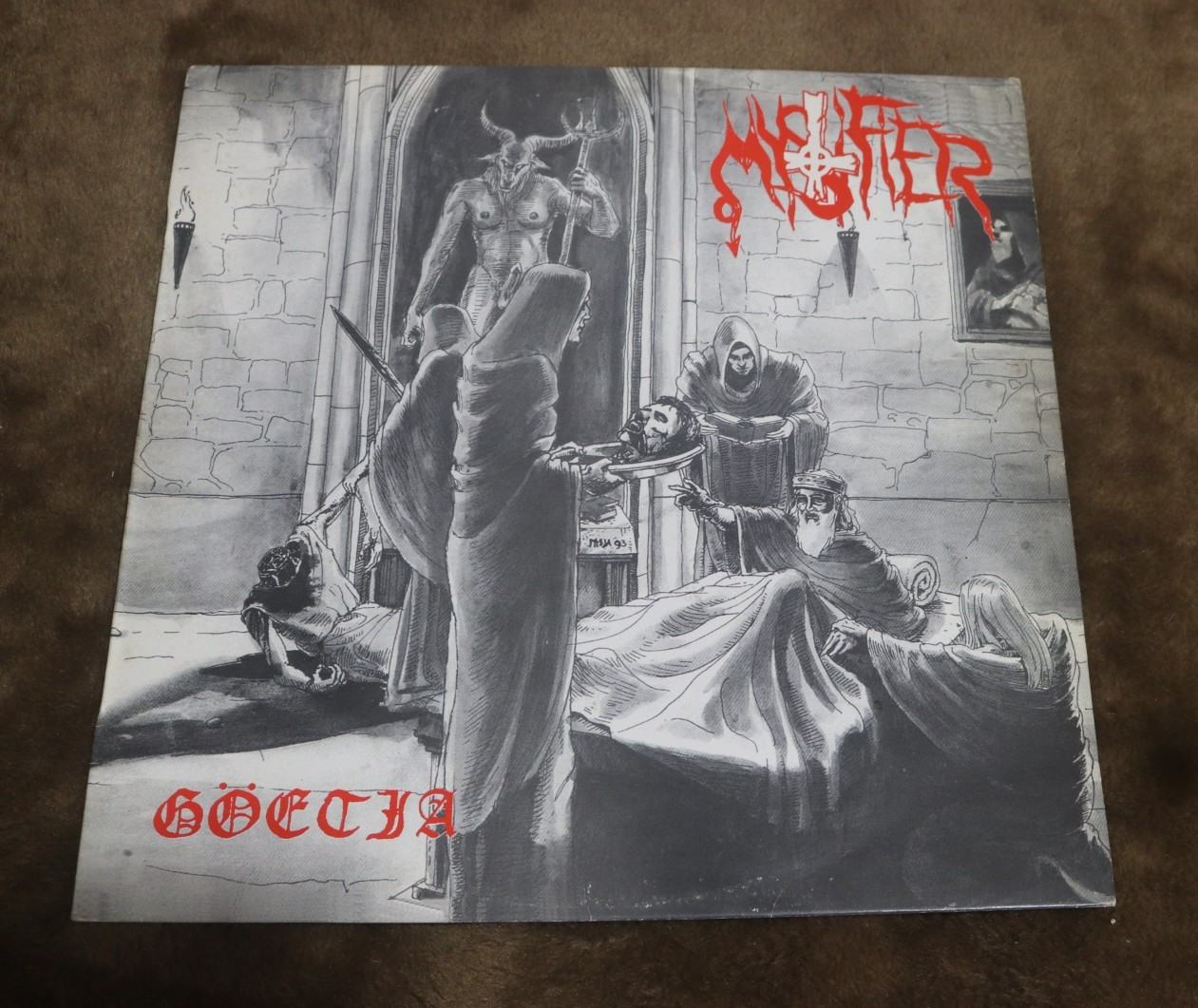LP MYSTIFIER Göetia 1994 First Pressing Black Metal Brazil Black Metal