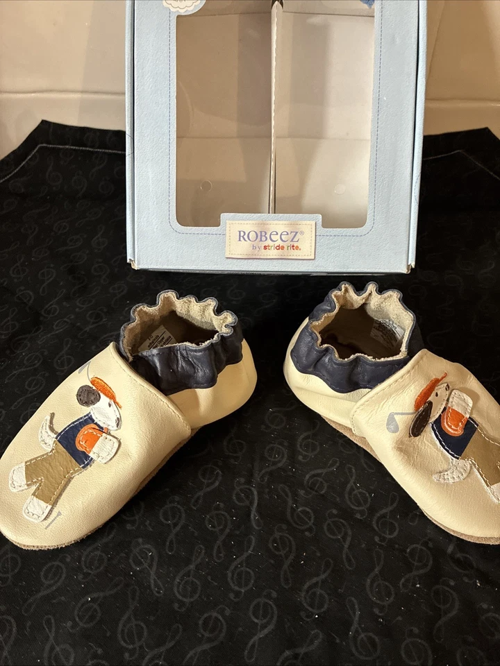 Robeez Soft Soles Hole in One Beagle (NEW) 6-12 Months - Image 3 of 4