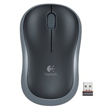 Logitech M185 Maus Swift Grey (Grau)   Retail