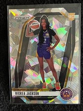 2024 WNBA PRIZM ICE ROOKIE VARIATION RICKEA JACKSON SPARKS