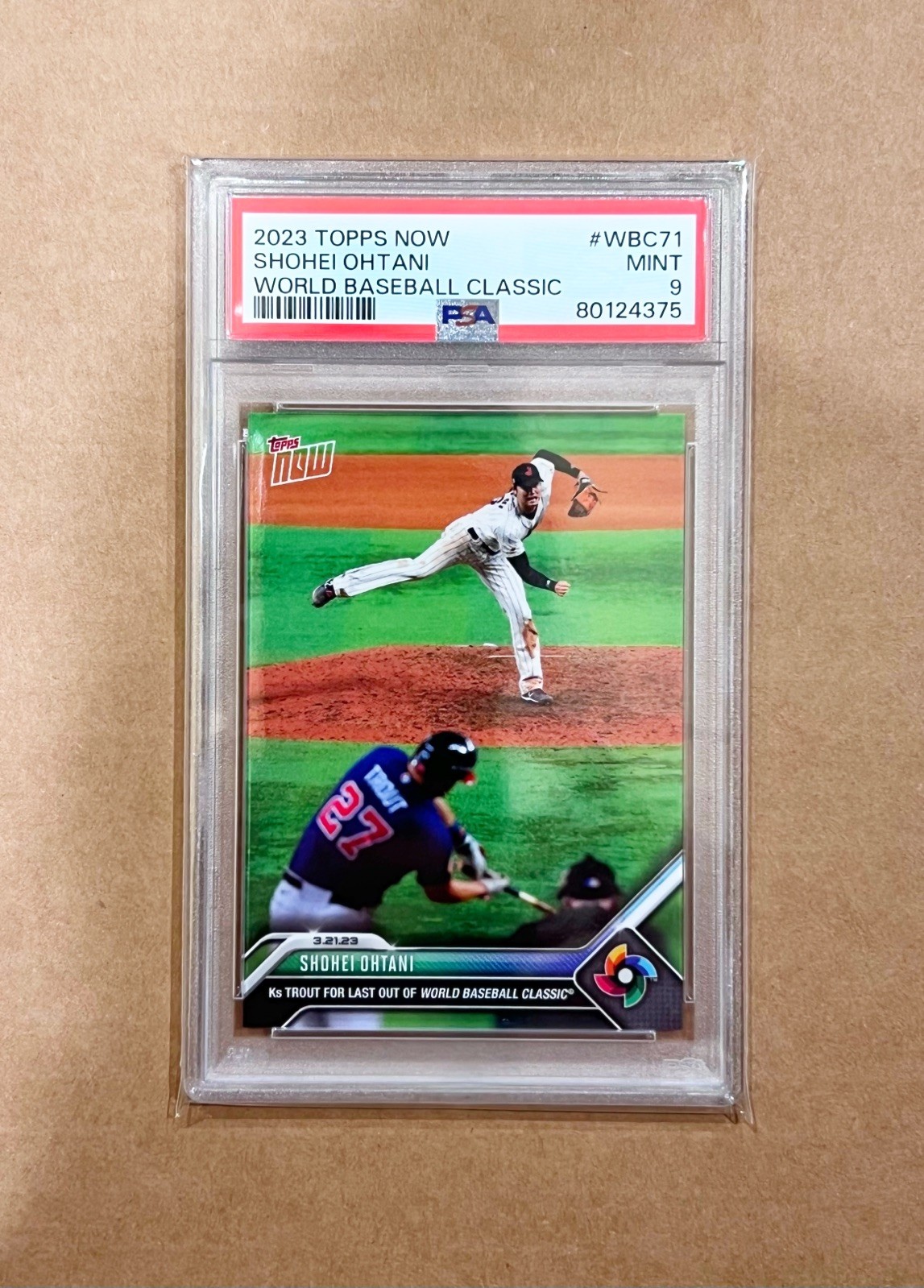 Shohei Ohtani 2023 Topps Now #WBC-71 World Baseball Classic (Print